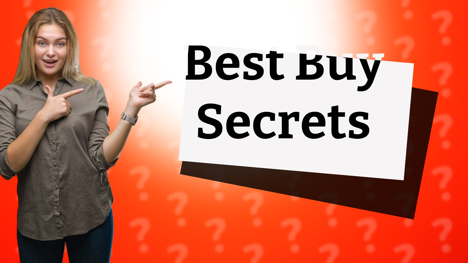 Best Buy Secrets