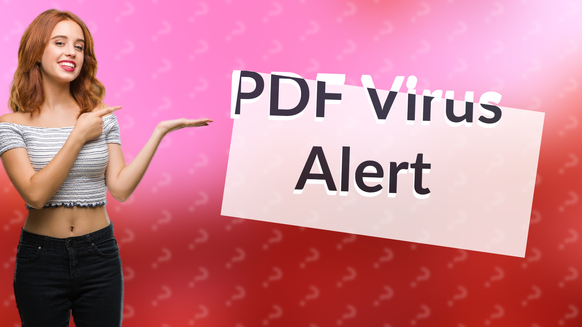 PDF Virus Alert