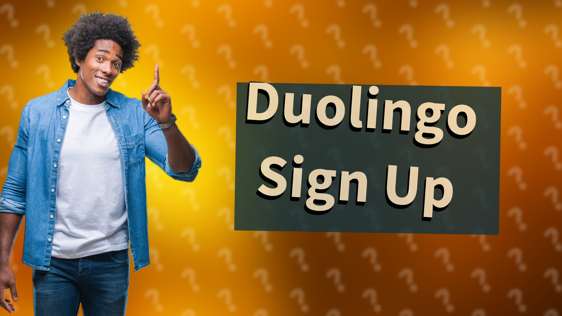 Duolingo Sign Up