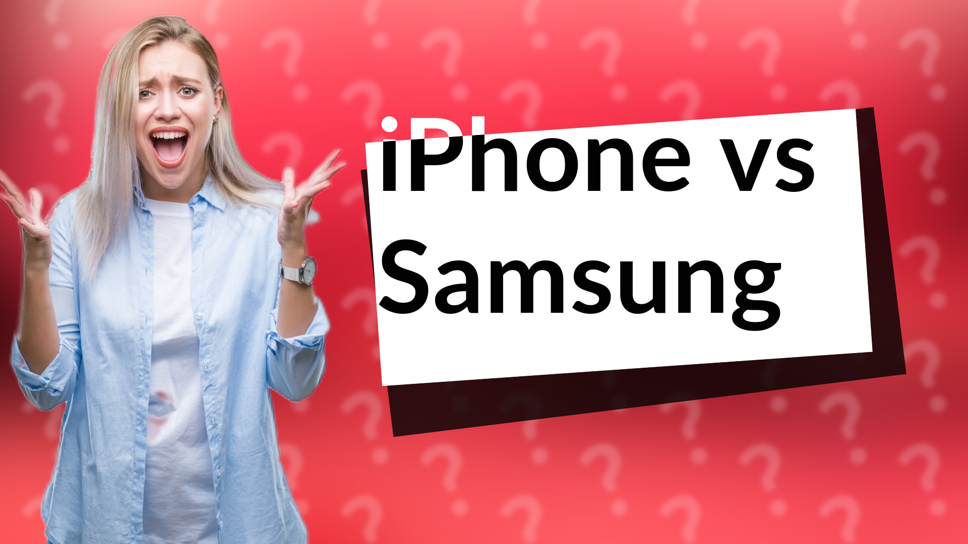 iPhone vs Samsung