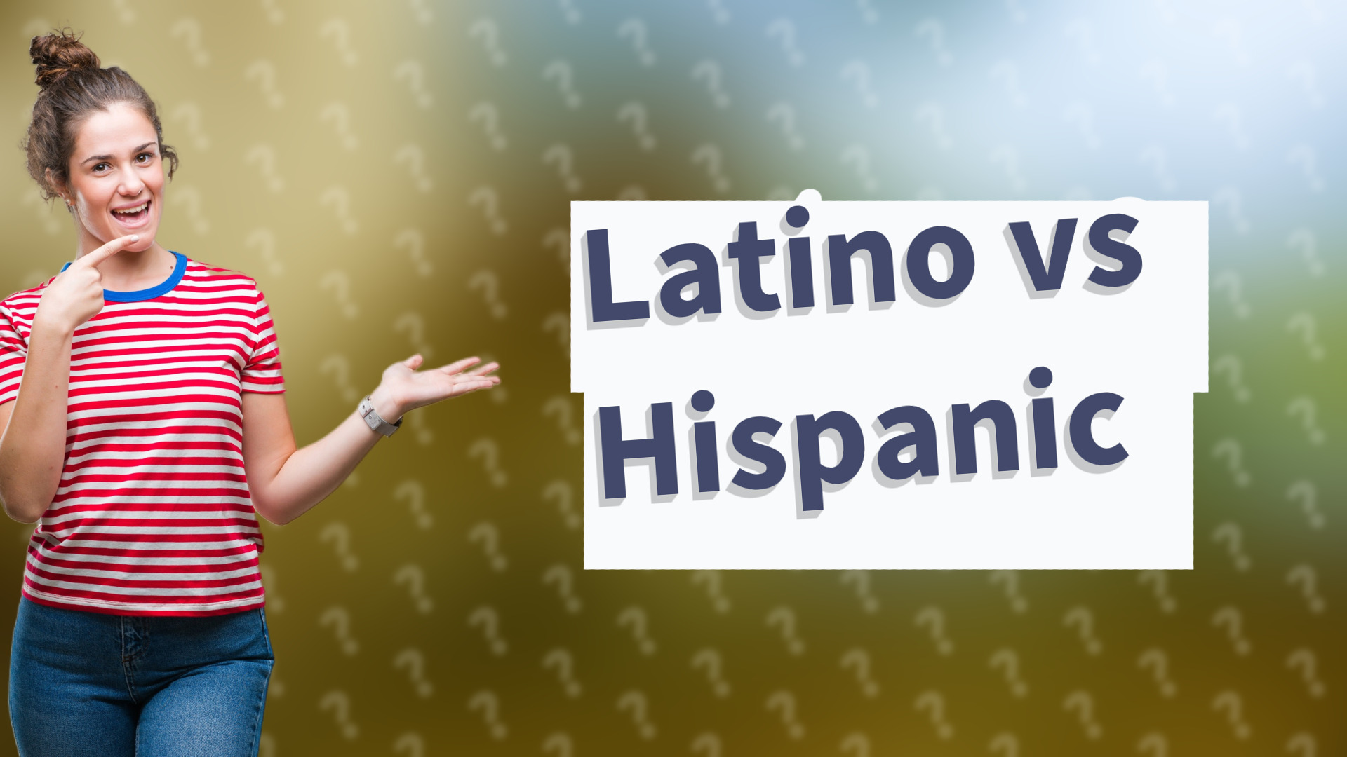 Latino vs Hispanic
