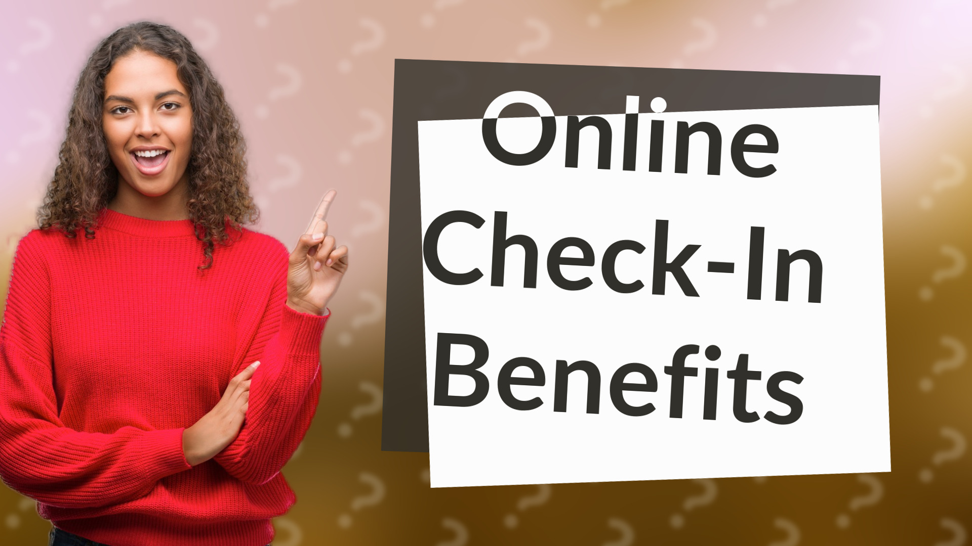 Online Check-In Benefits