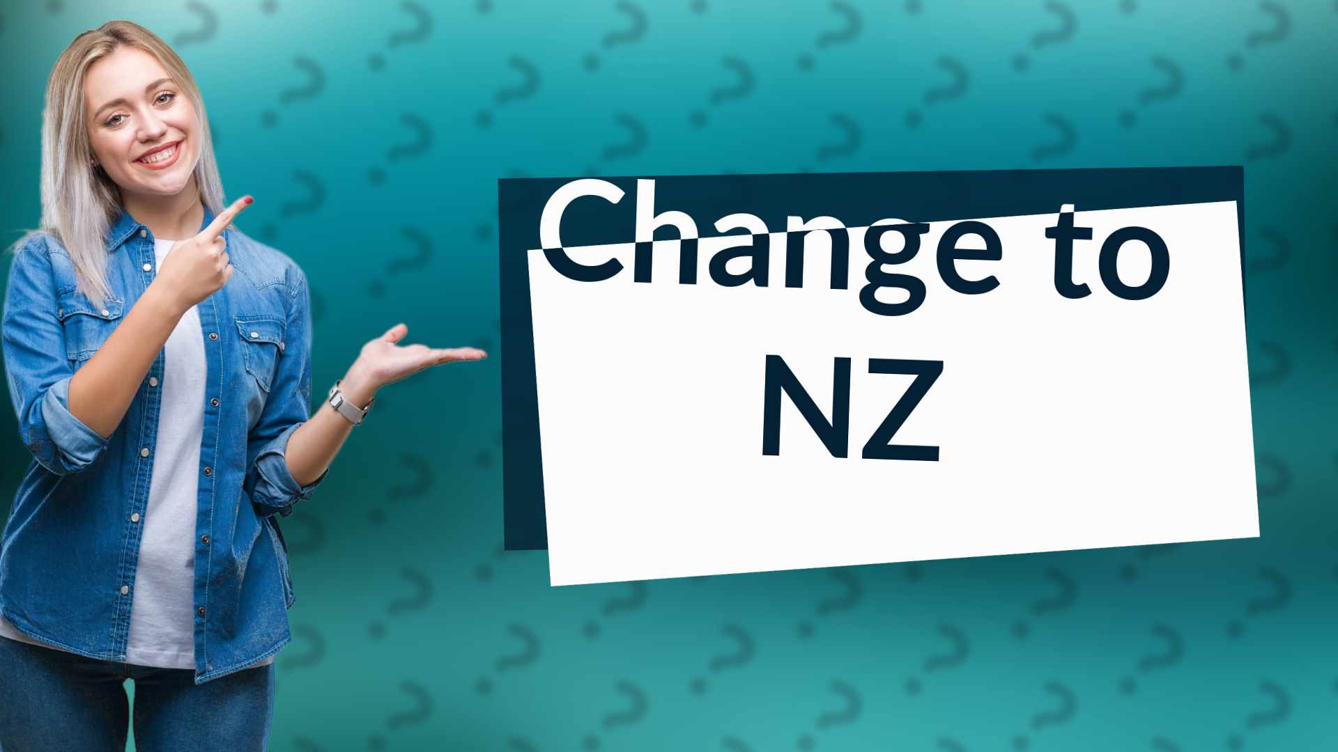 Change to NZ