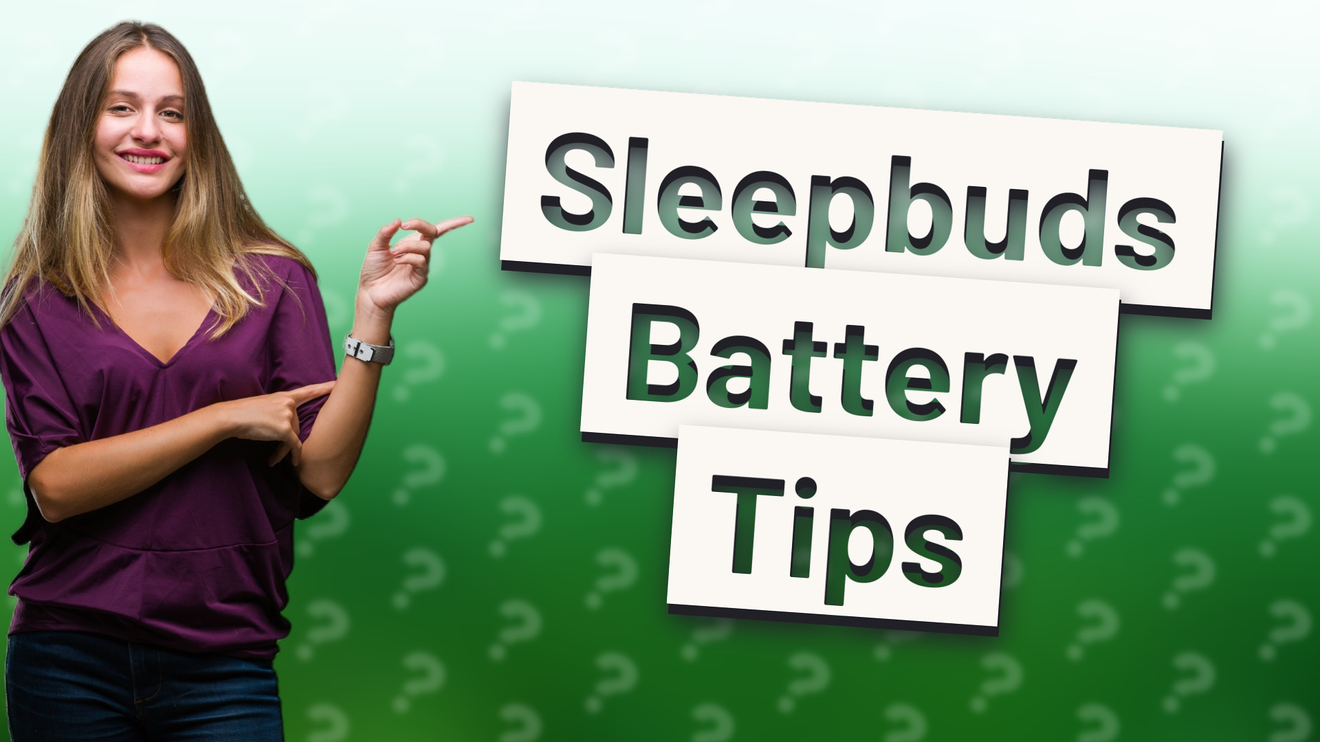 Sleepbuds Battery Tips