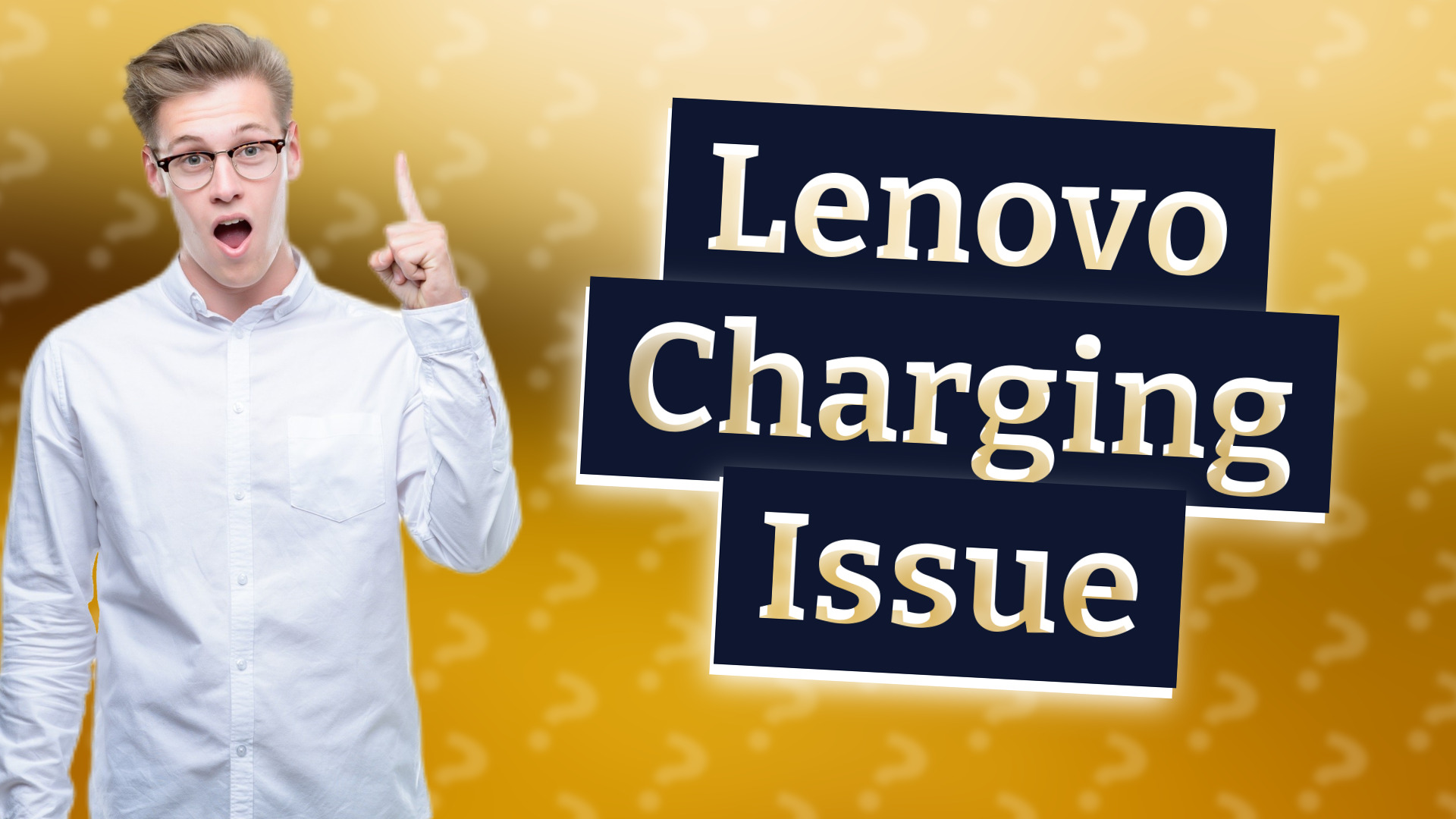 Lenovo Charging Issue