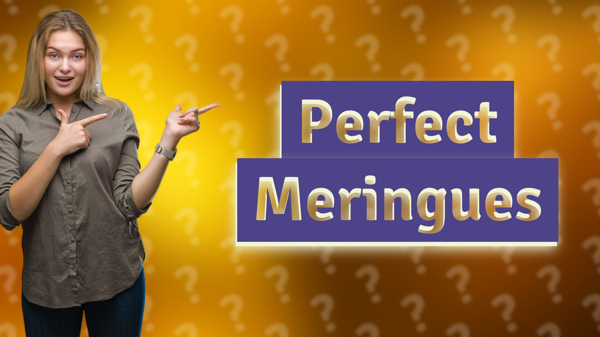 Perfect Meringues