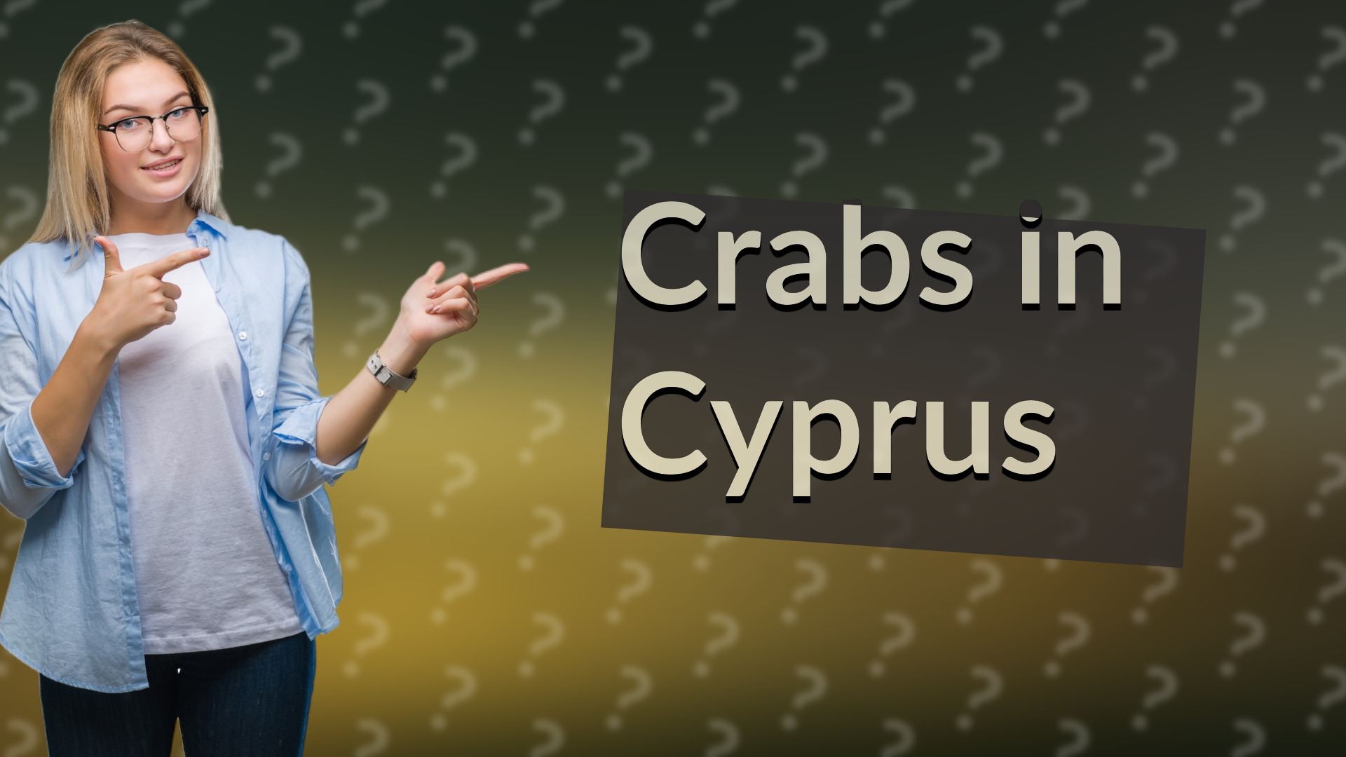 Crabs in Cyprus