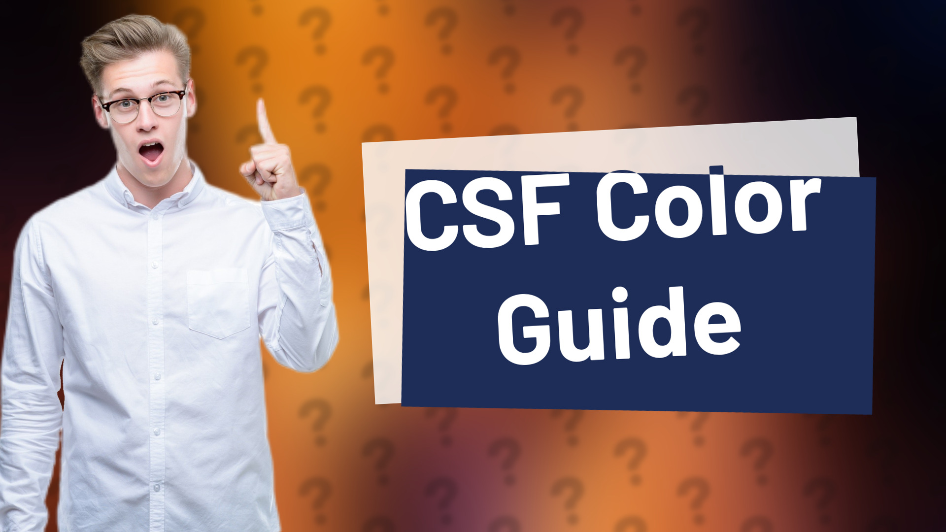 CSF Color Guide