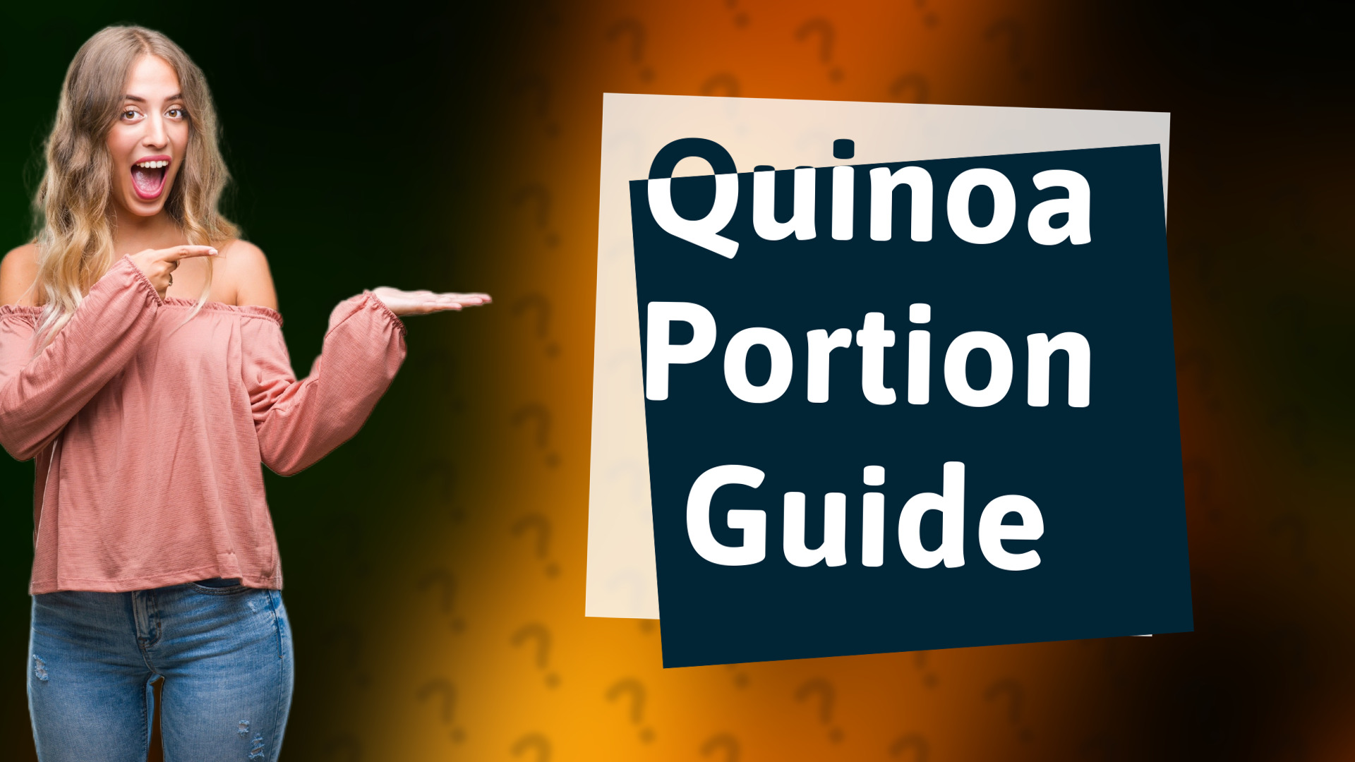 Quinoa Portion Guide