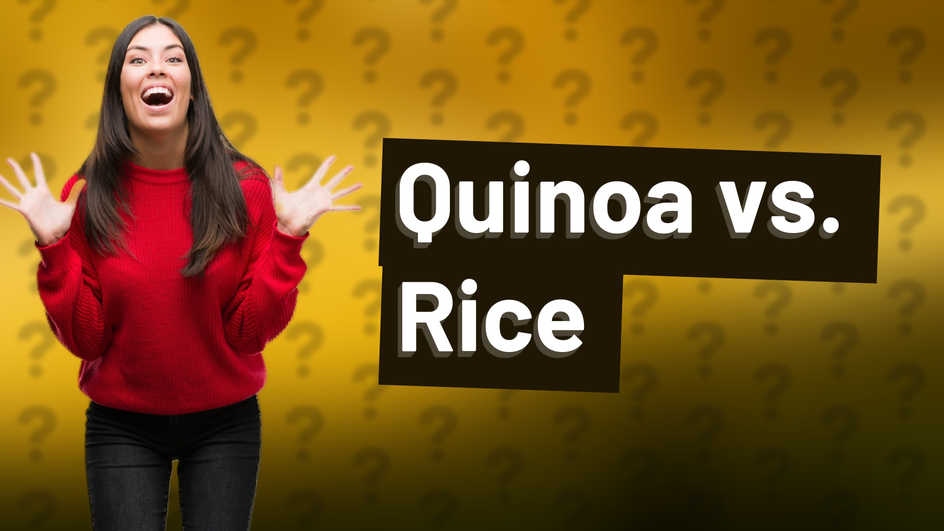 Quinoa vs. Rice