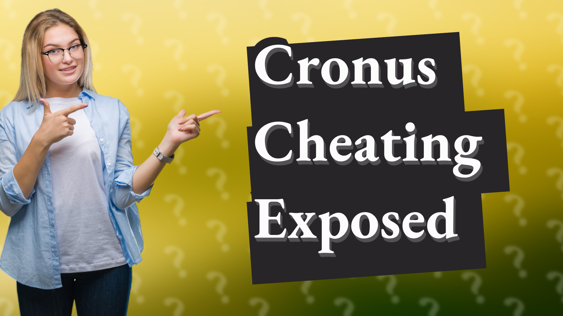 Cronus Cheating Exposed