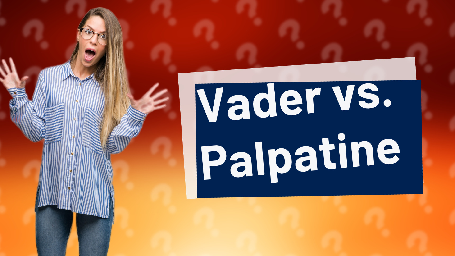 Vader vs. Palpatine