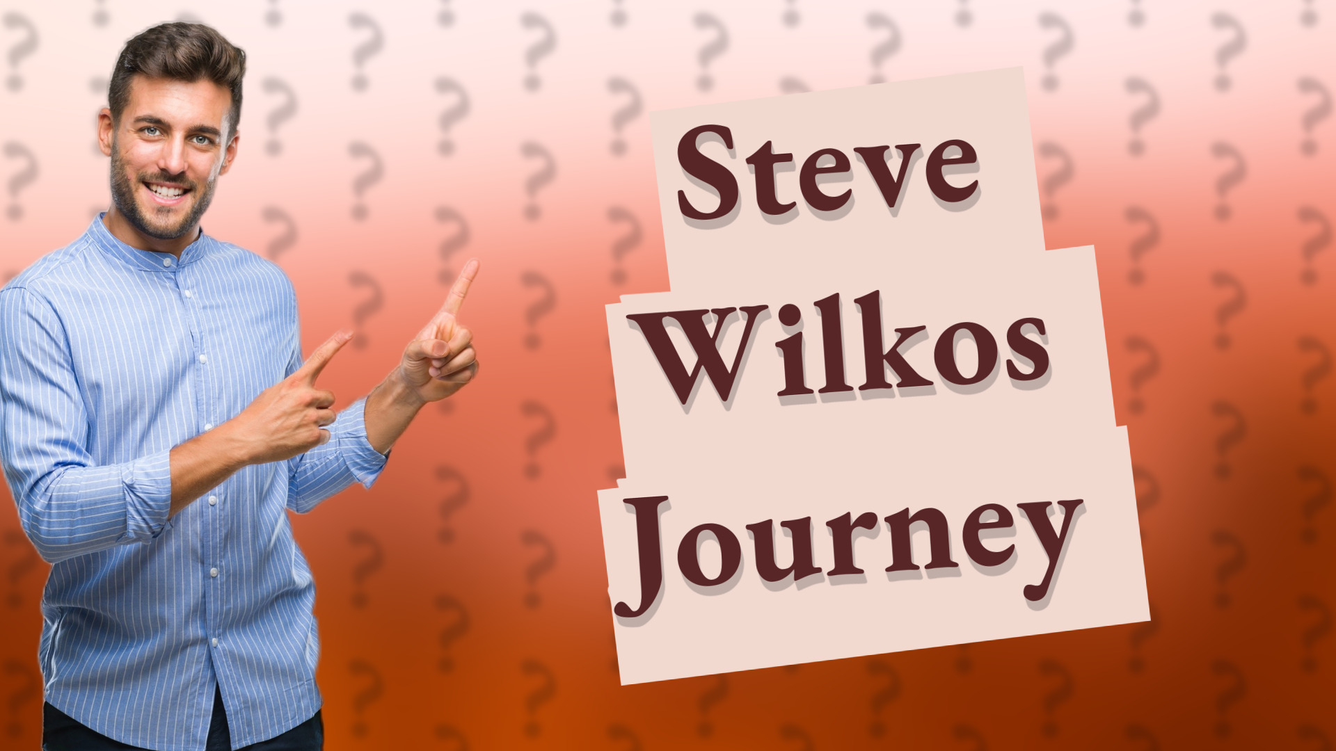 Steve Wilkos Journey