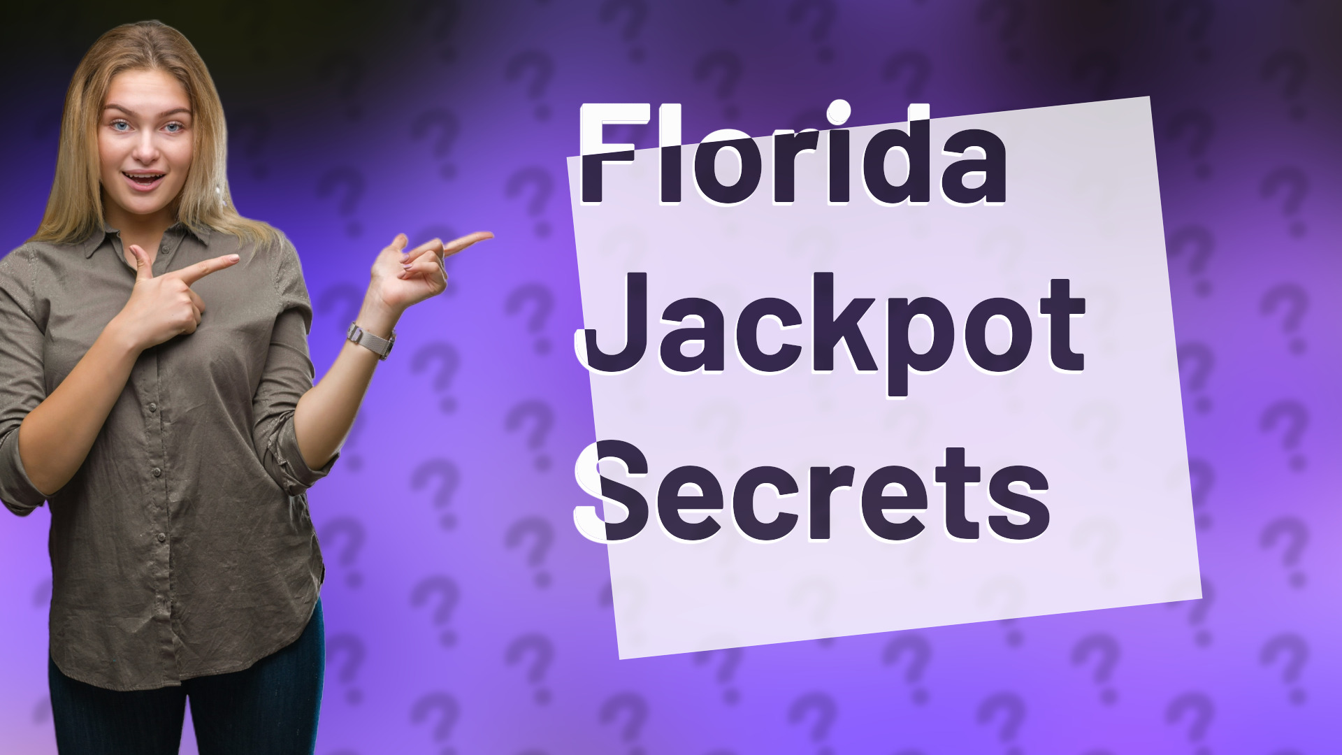 Florida Jackpot Secrets