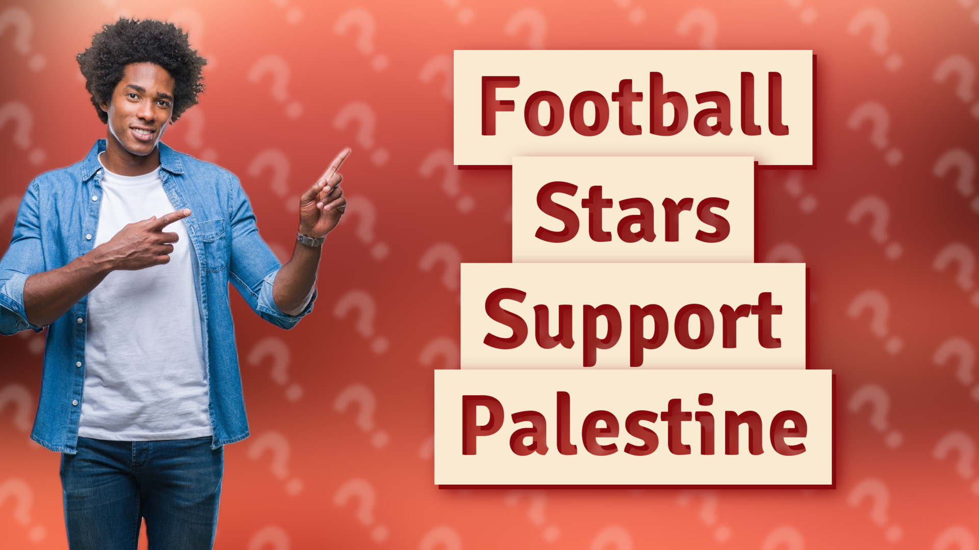 Football Stars Support Palestine