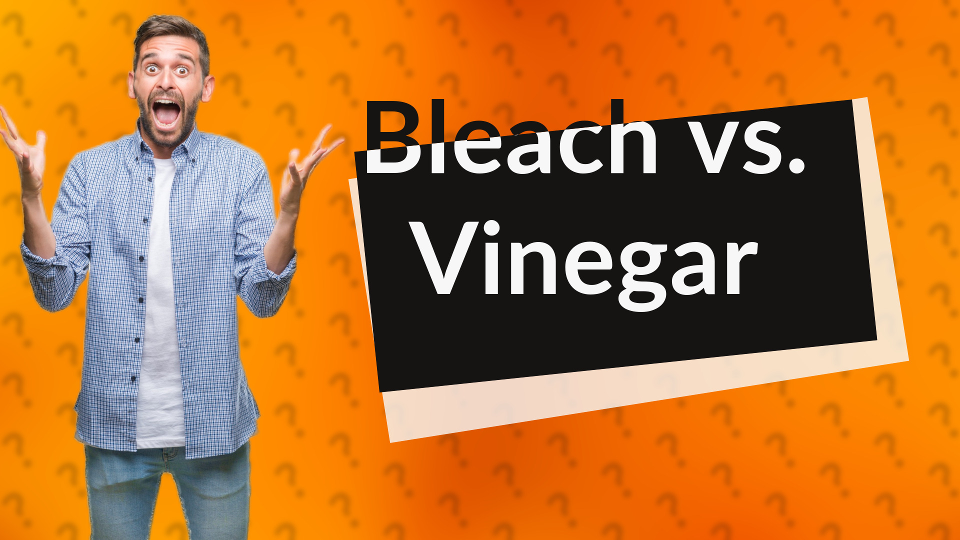 Bleach vs. Vinegar