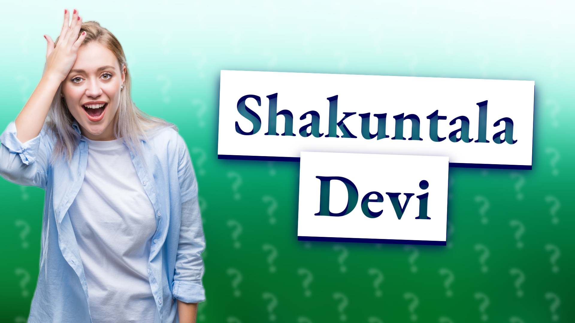 Shakuntala Devi