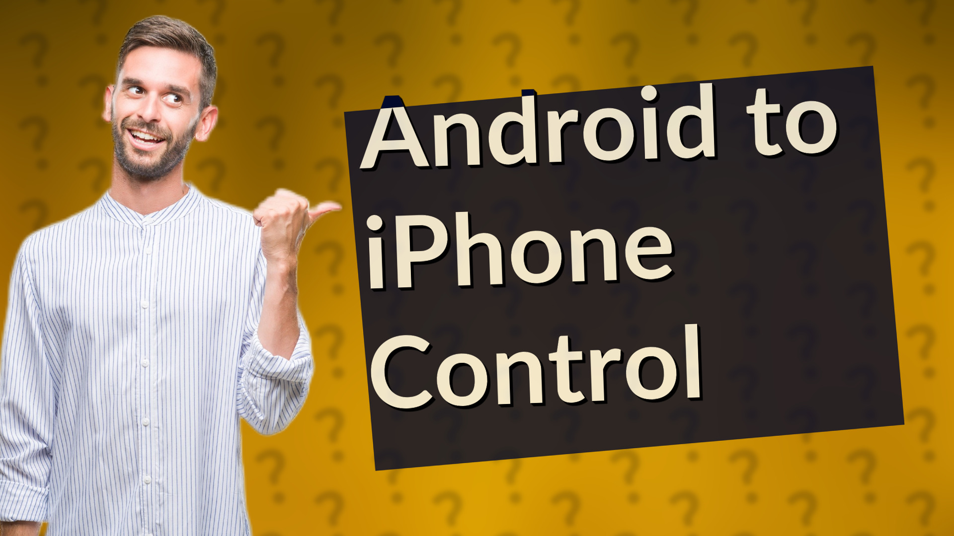 Android to iPhone Control