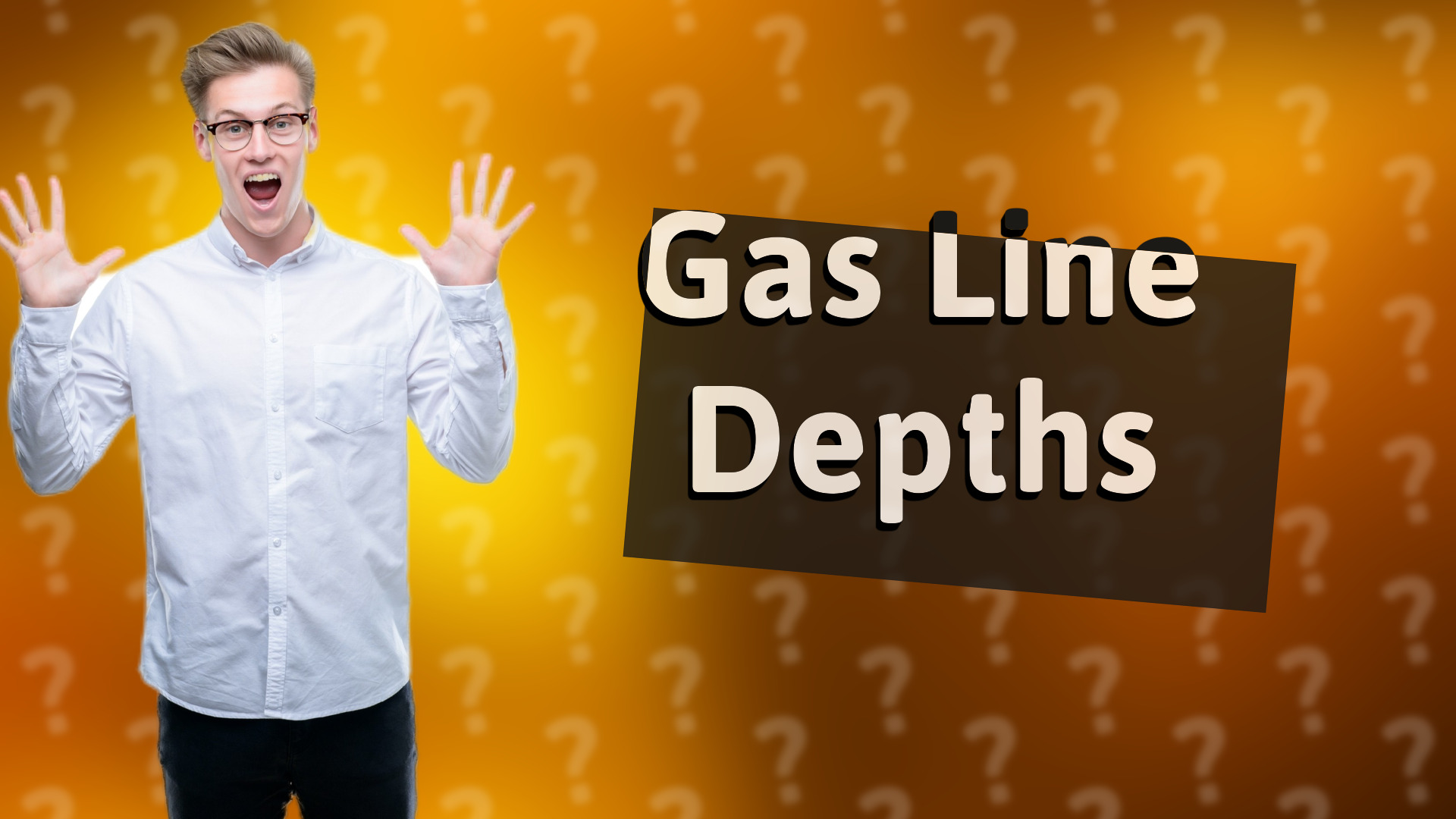 Gas Line Depths