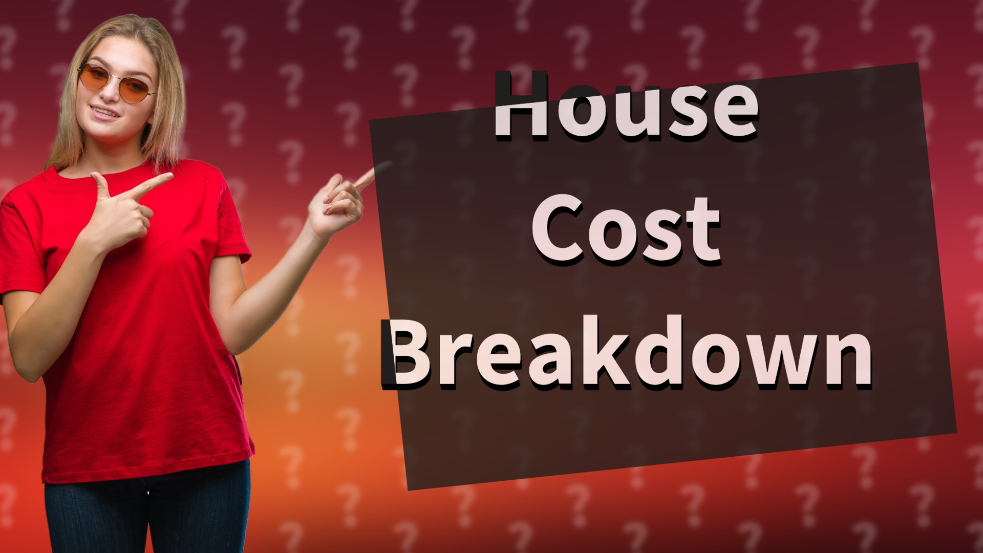 House Cost Breakdown
