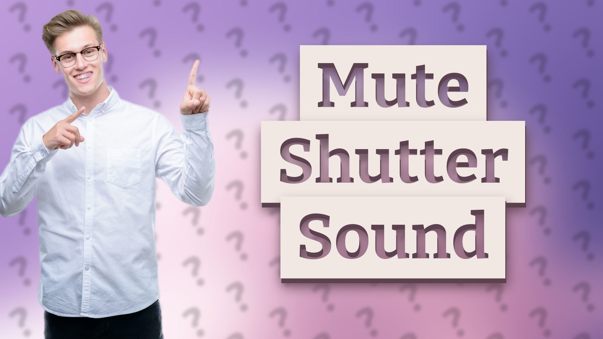 Mute Shutter Sound
