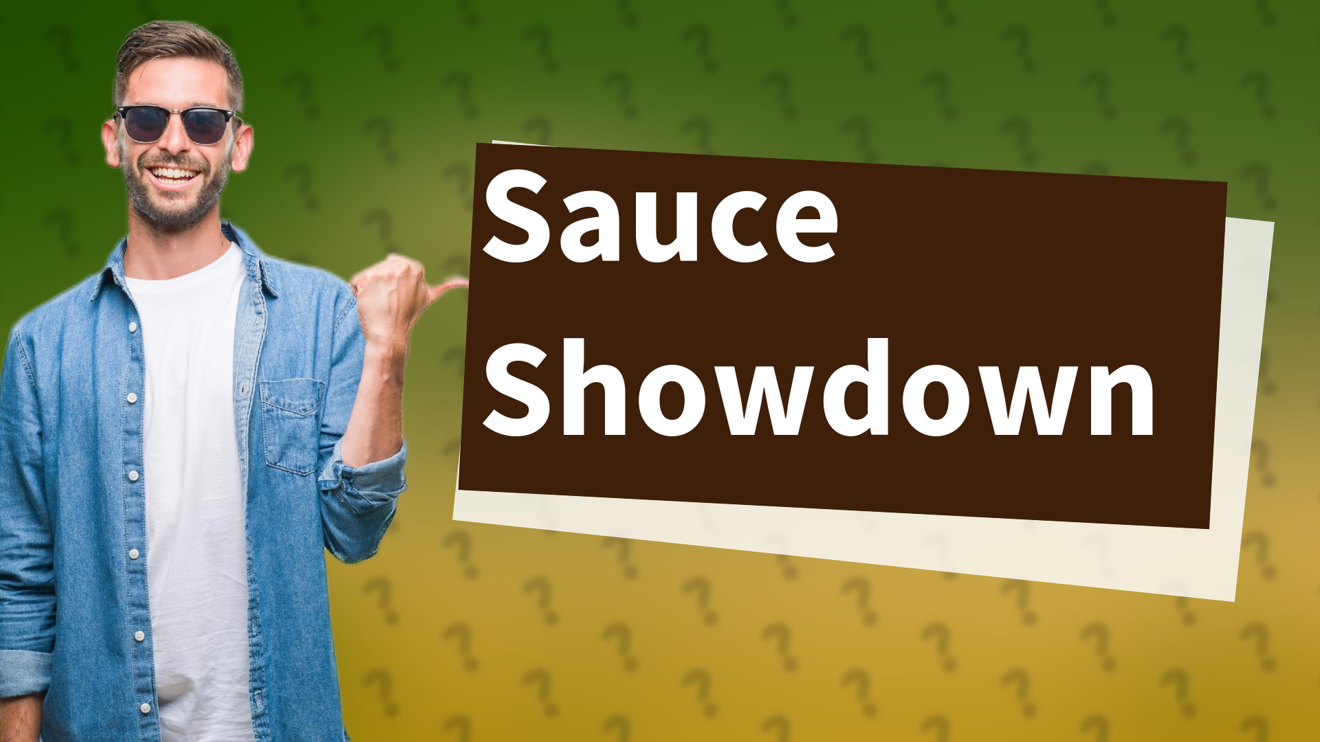 Sauce Showdown
