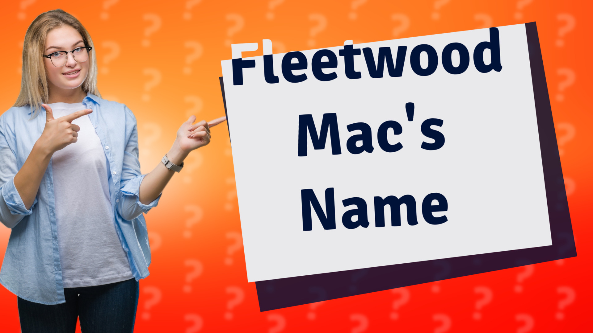 Fleetwood Mac's Name