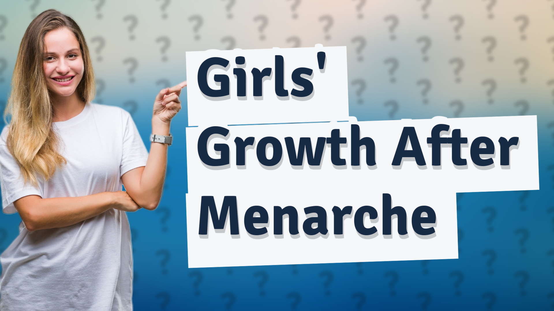 Girls' Growth After Menarche