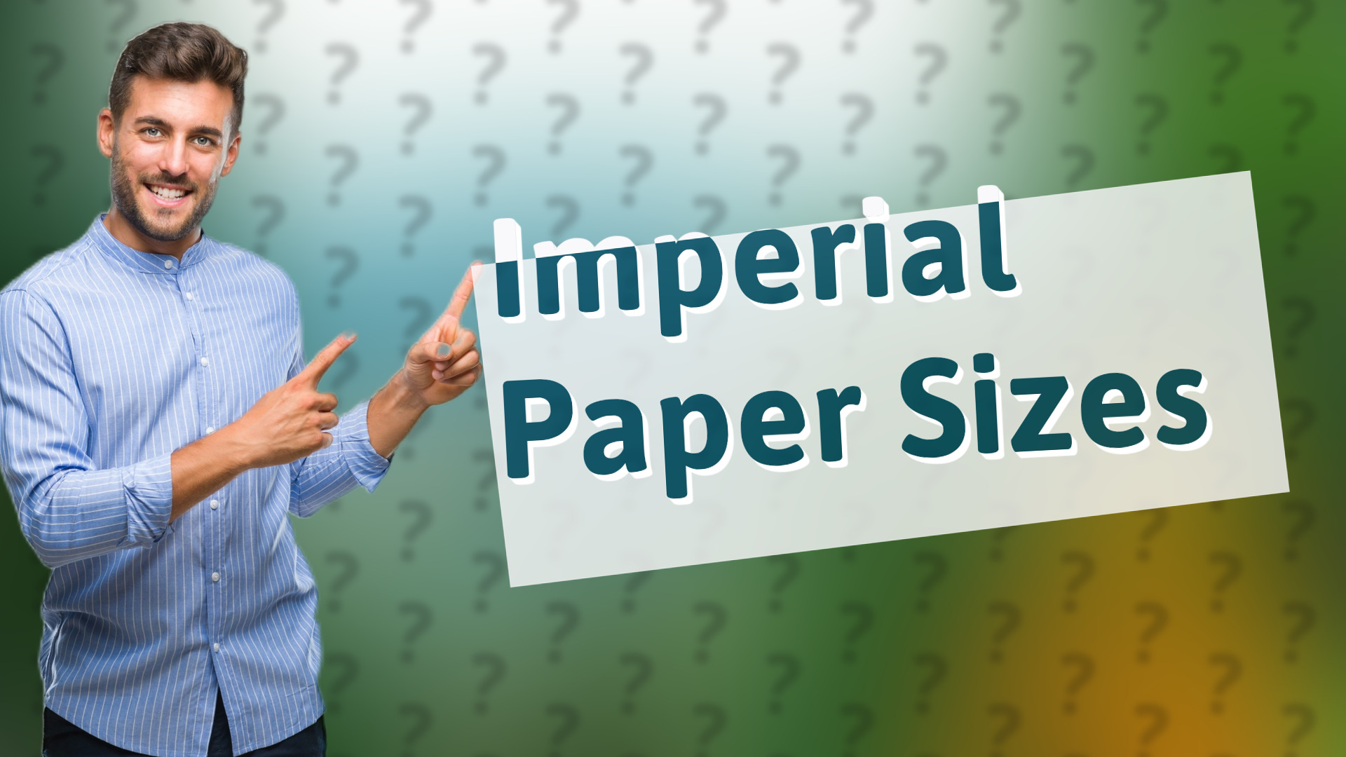 Imperial Paper Sizes