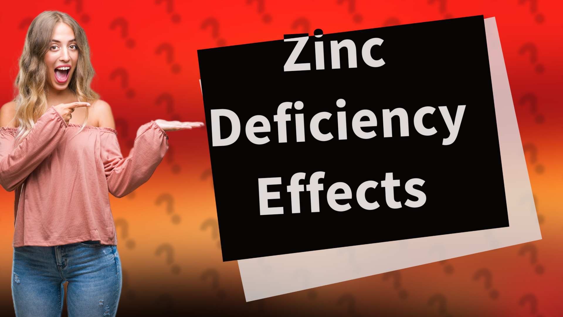 Zinc Deficiency Effects