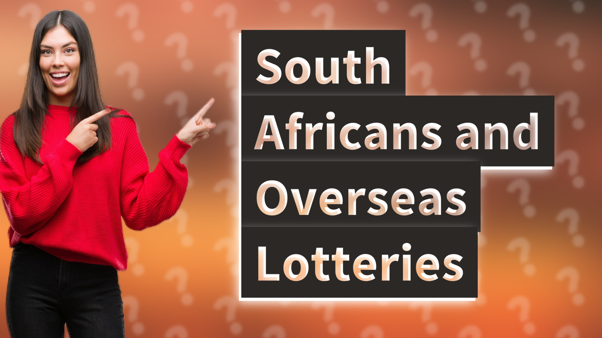 South Africans and Overseas Lotteries