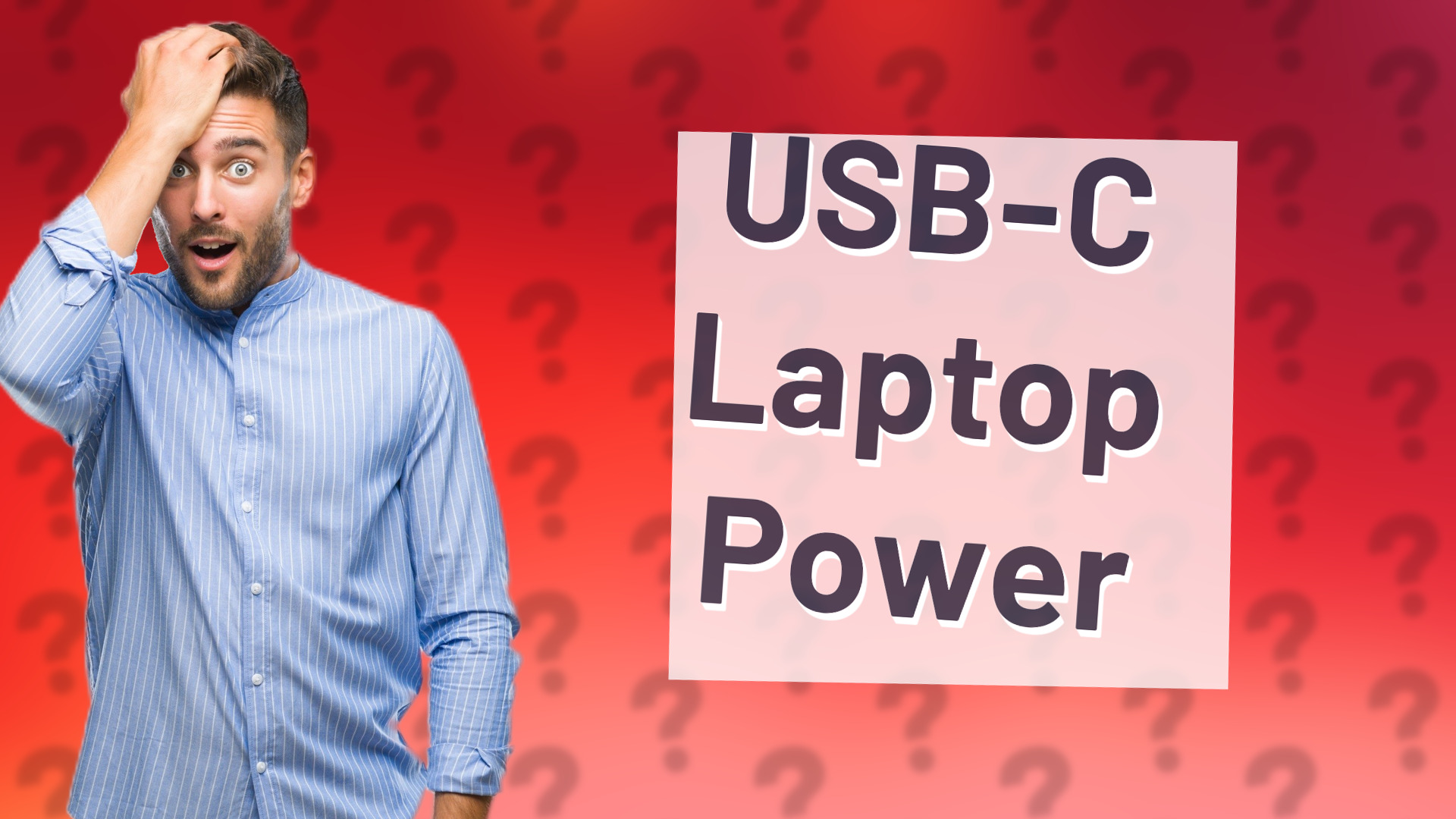 USB-C Laptop Power