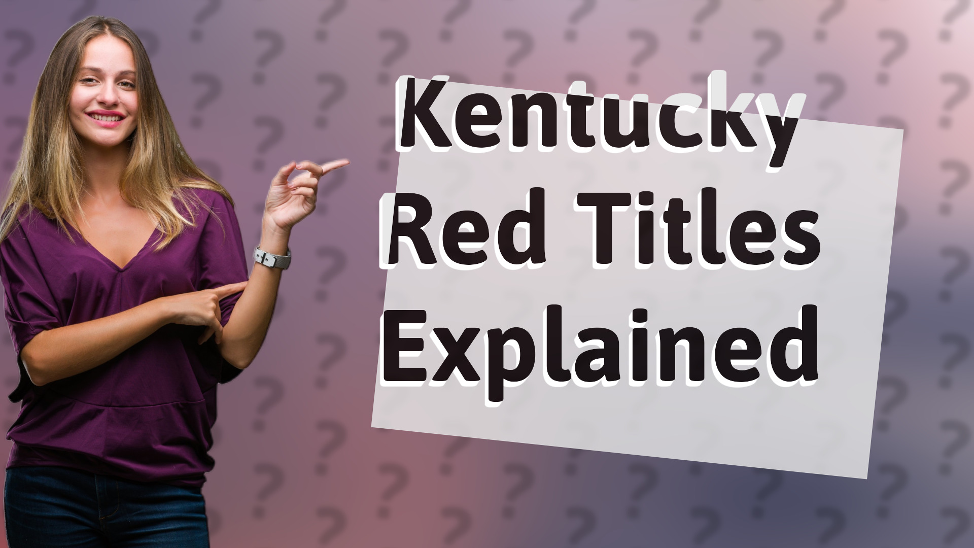 Kentucky Red Titles Explained