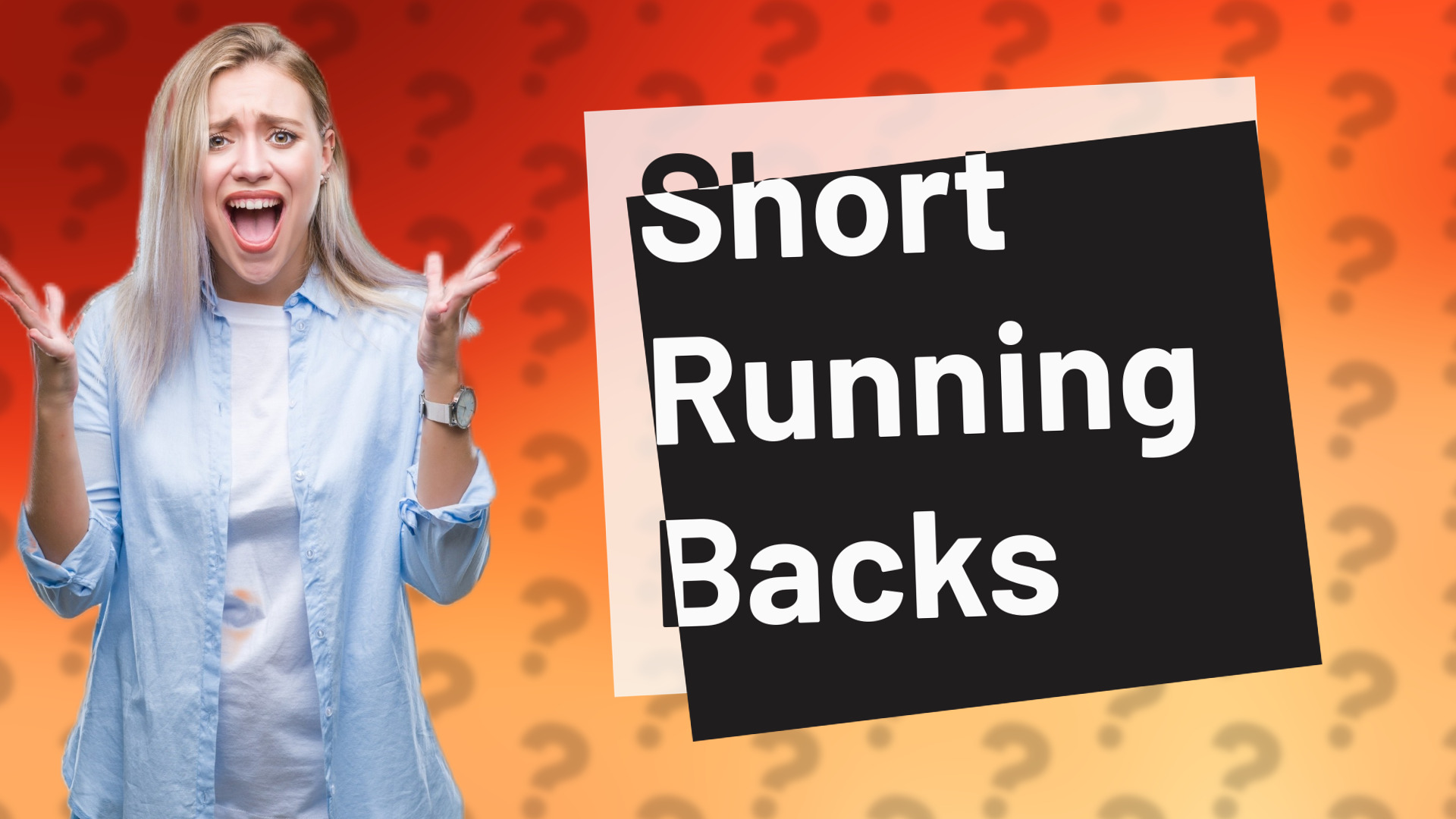 Short Running Backs