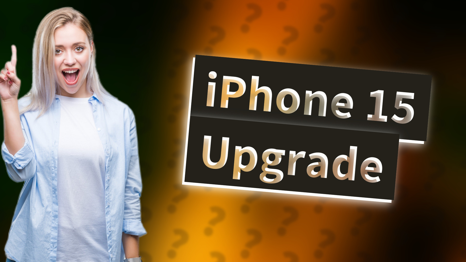 iPhone 15 Upgrade