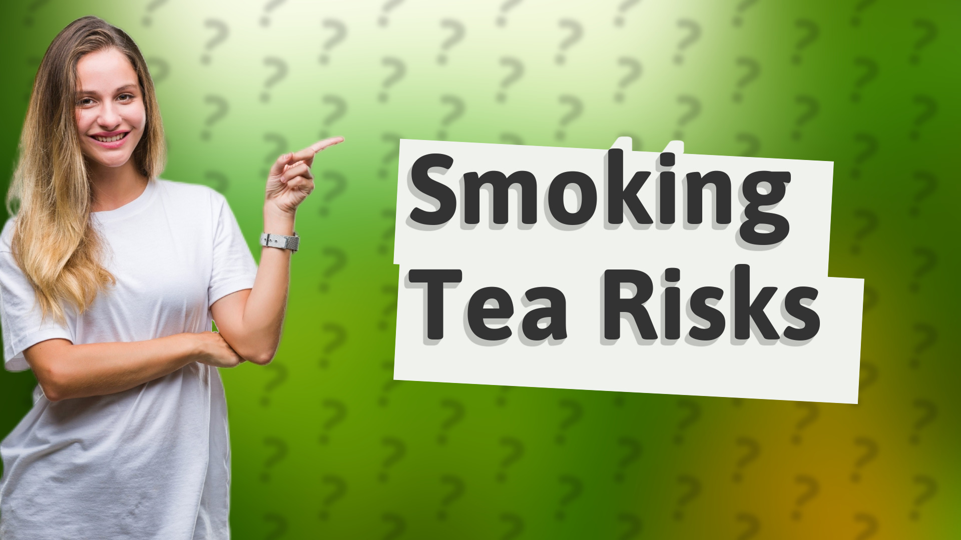 Smoking Tea Risks