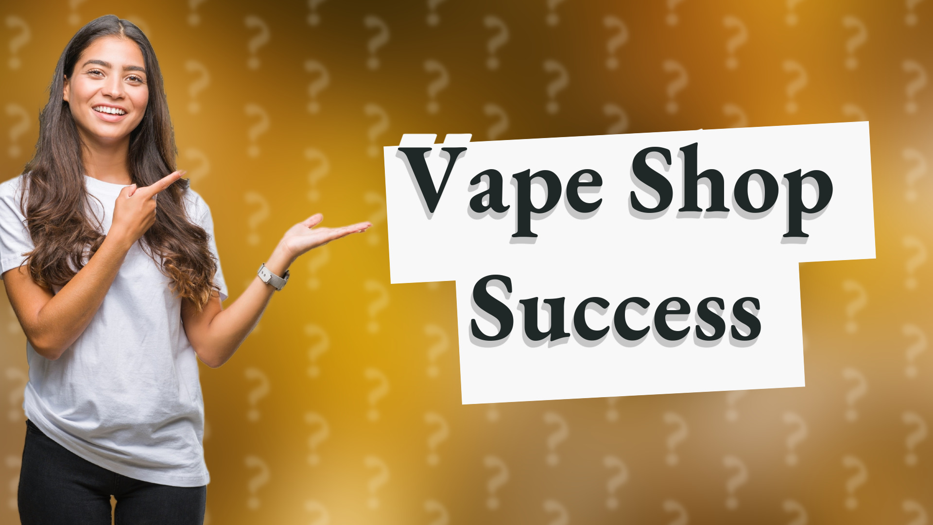 Vape Shop Success