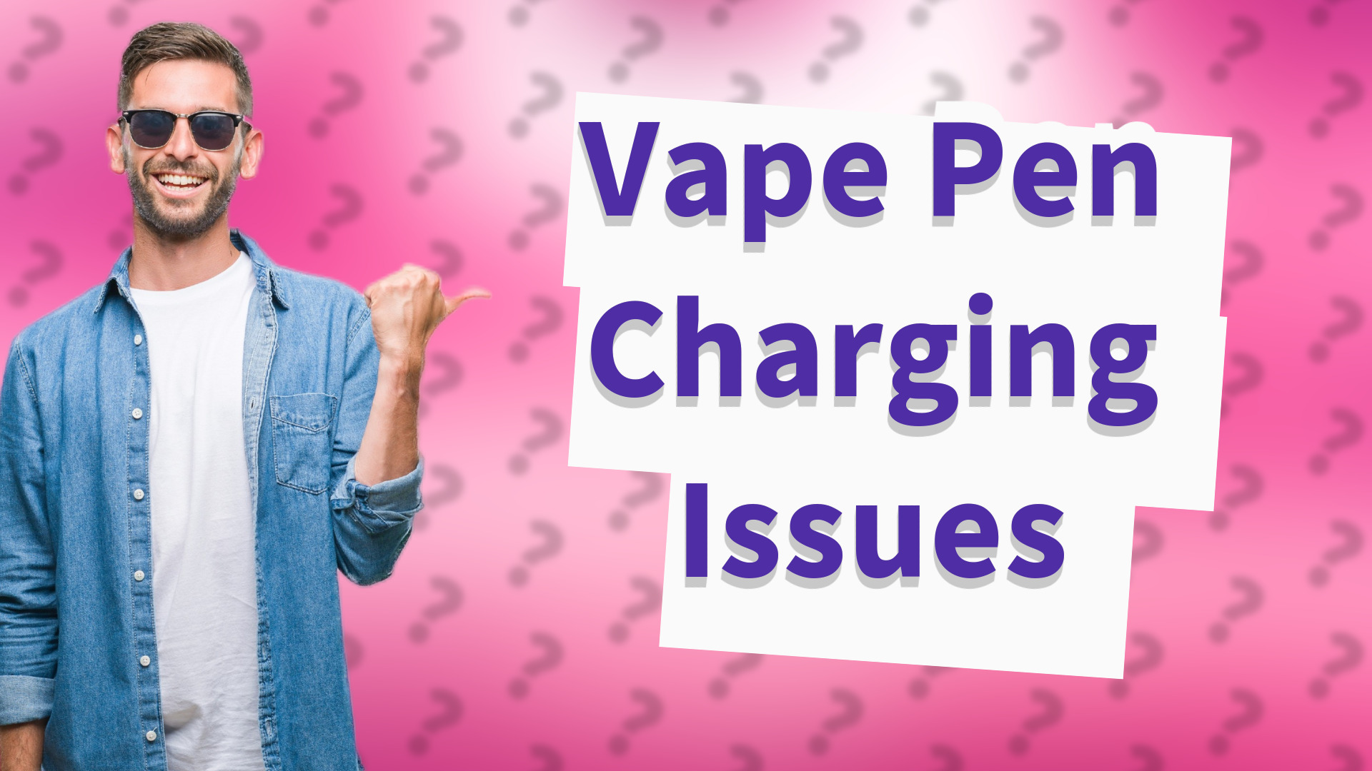 Vape Pen Charging Issues