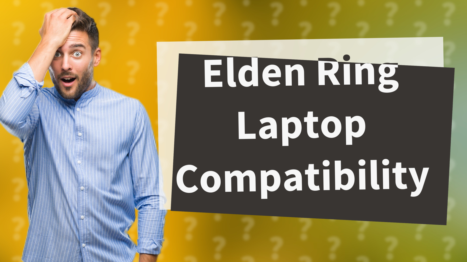 Elden Ring Laptop Compatibility