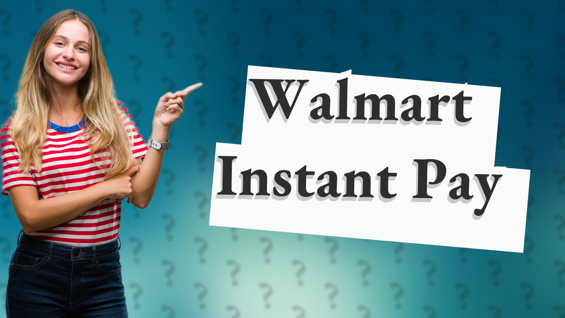 Walmart Instant Pay