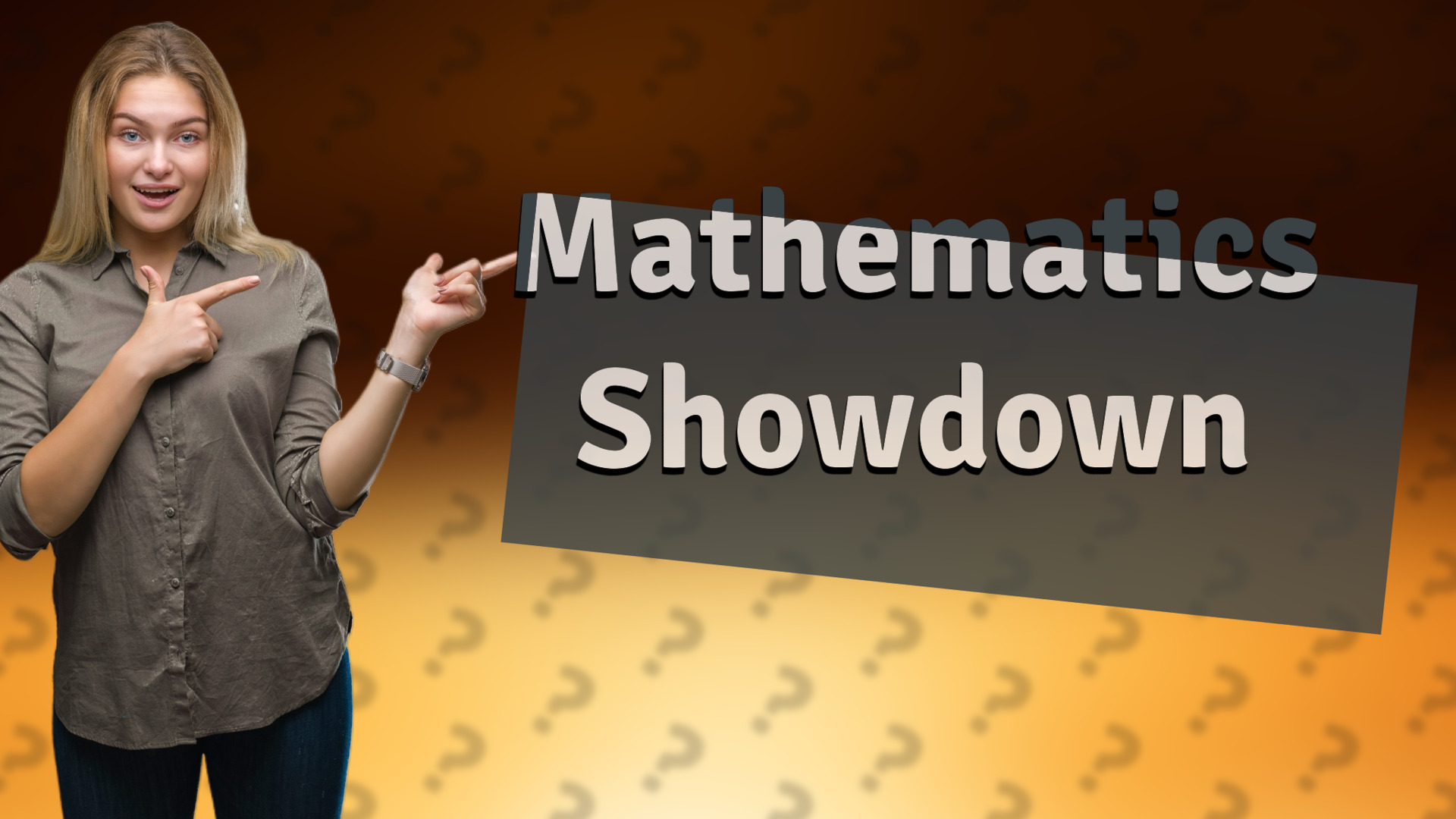 Mathematics Showdown