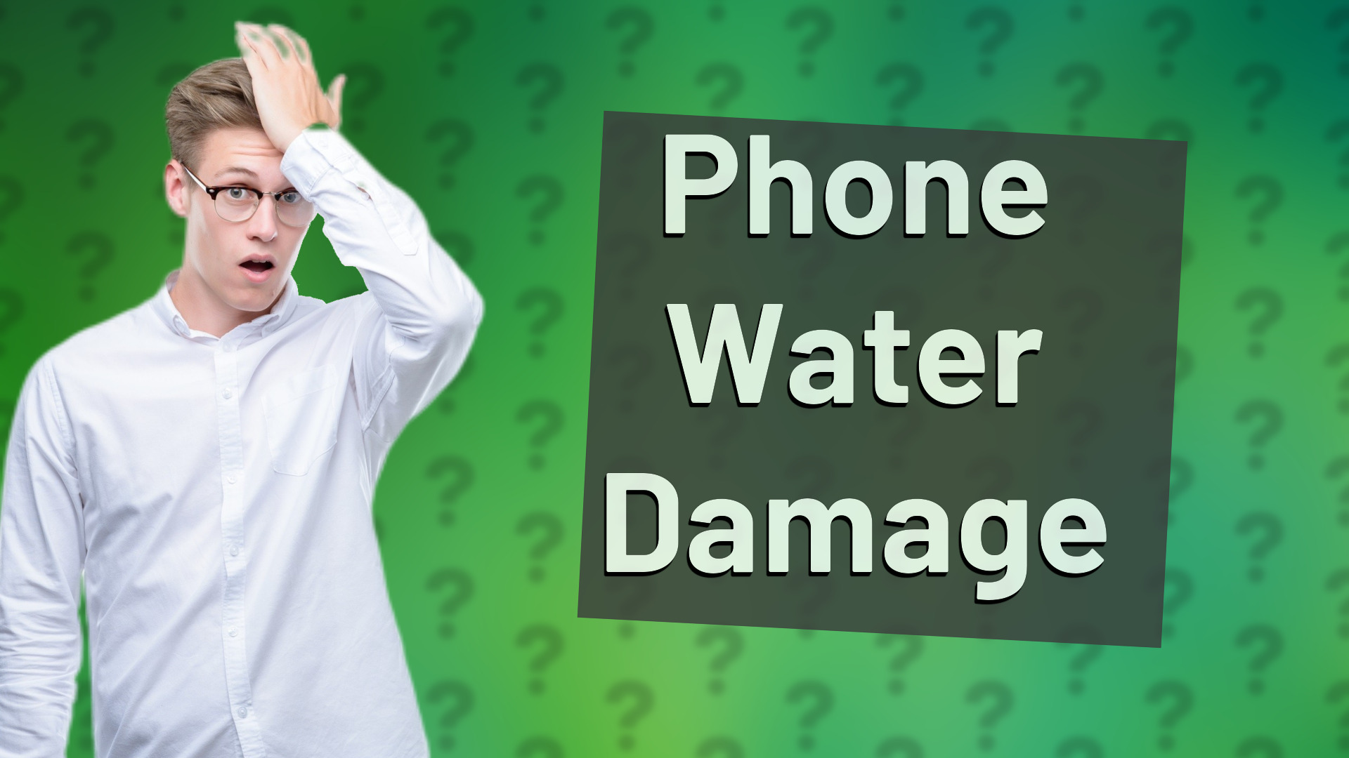 Phone Water Damage