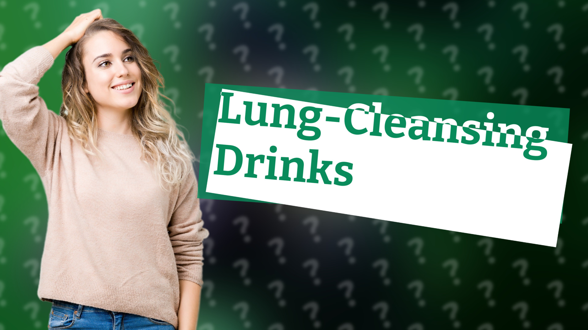 Lung-Cleansing Drinks