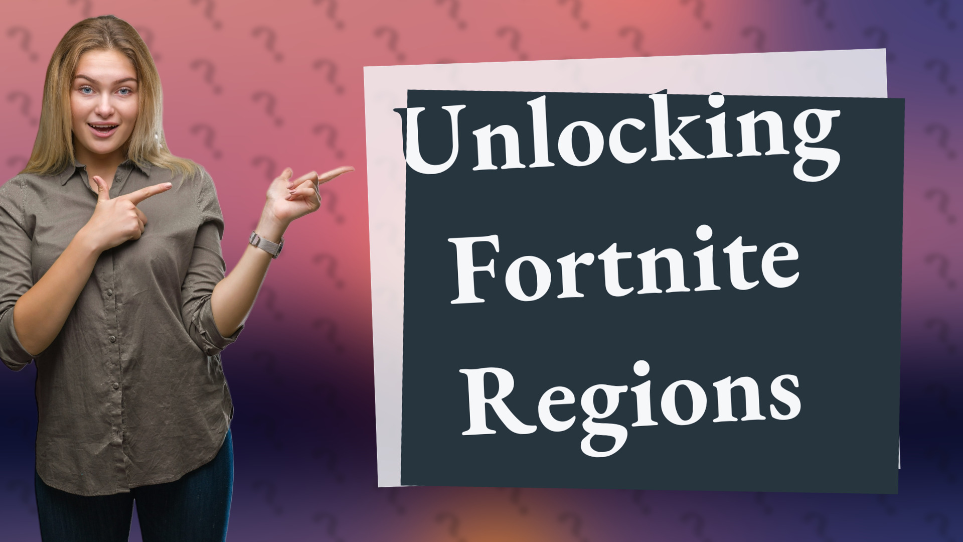 Unlocking Fortnite Regions