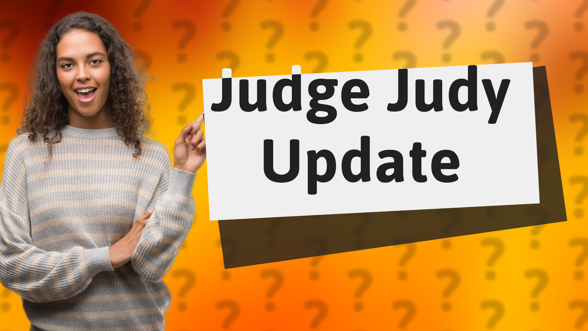 Judge Judy Update