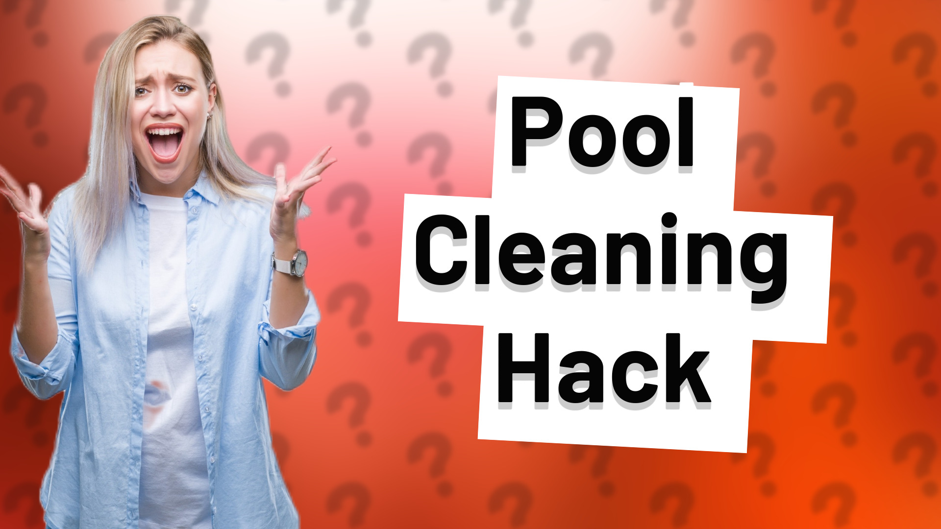 Pool Cleaning Hack