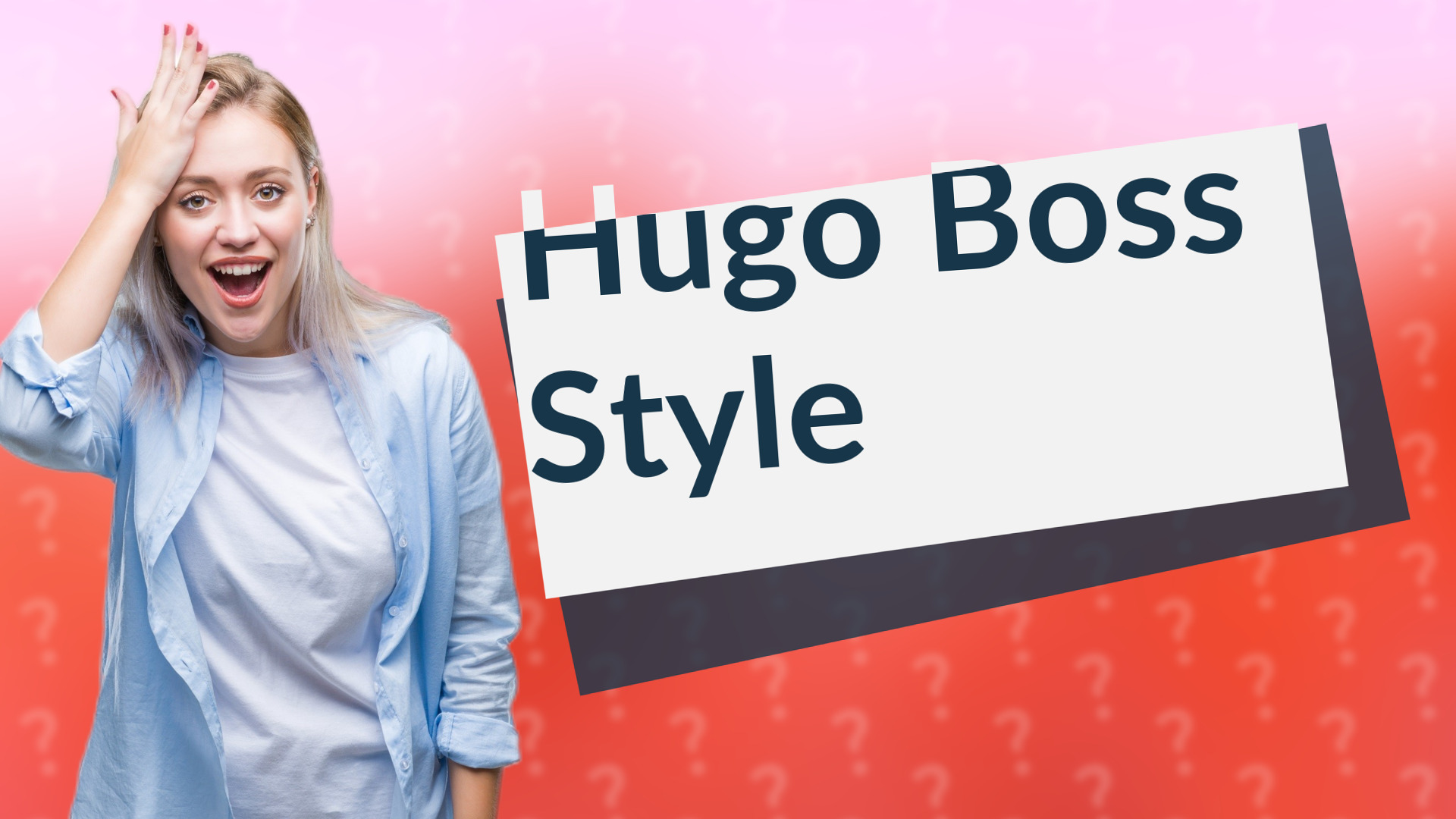 Hugo Boss Style