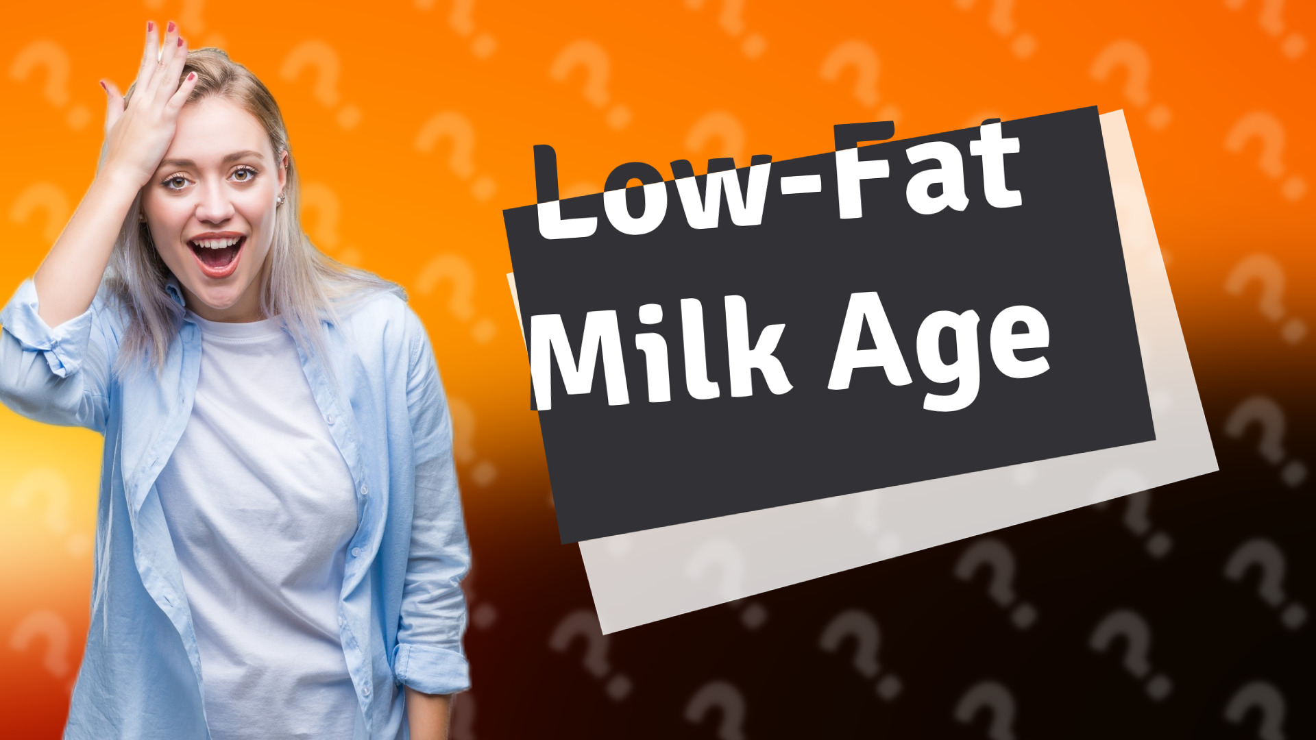 Low-Fat Milk Age