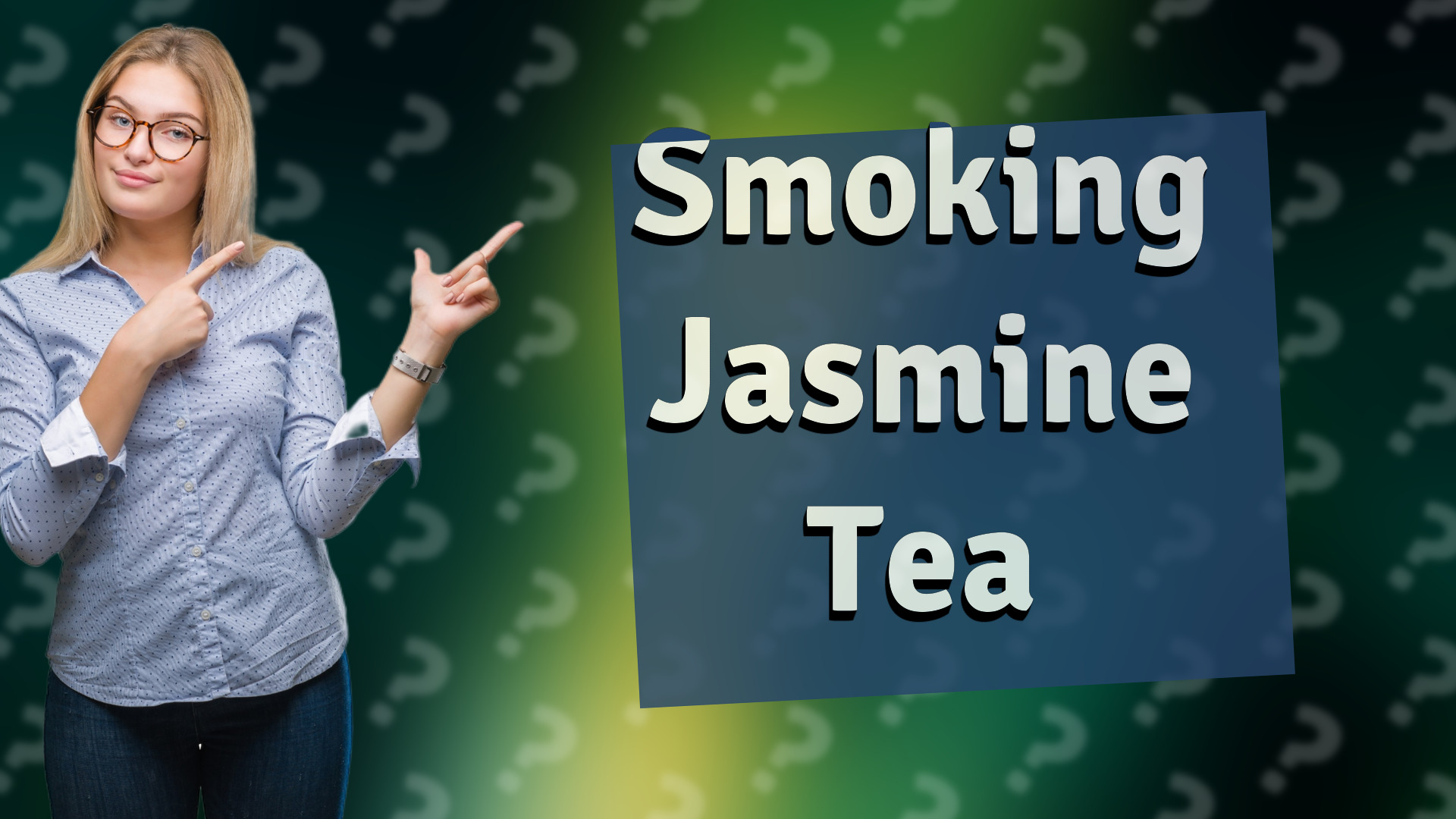 Smoking Jasmine Tea