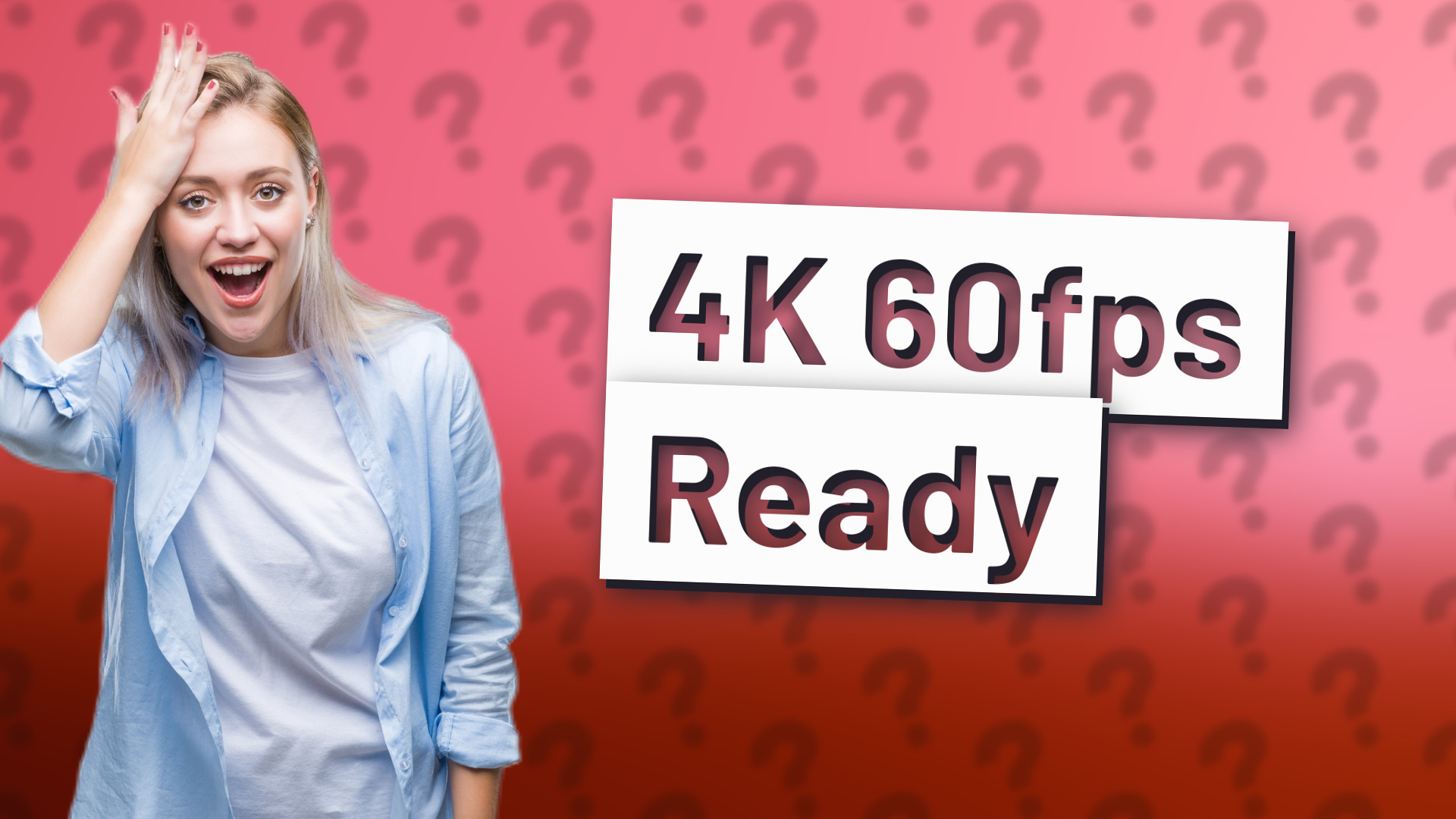 4K 60fps Ready